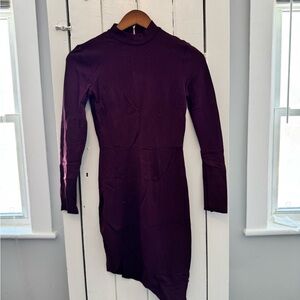 Dynamite Deep Purple High Low Dress